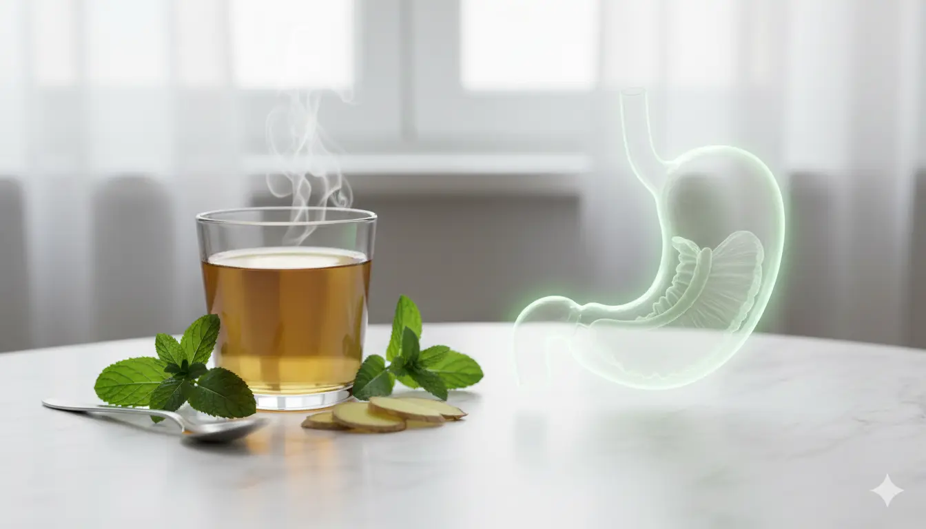 Mide şişkinliği için doğal çaylar ve yöntemler